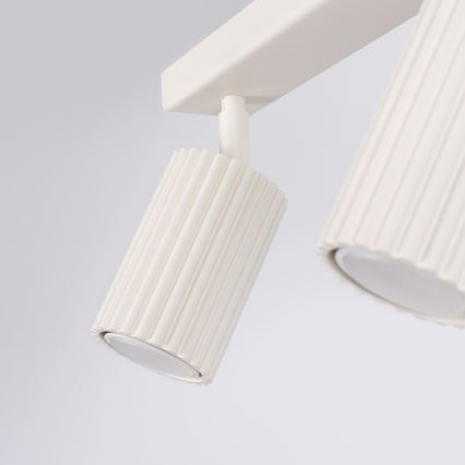 Brilagi - LED taškinis šviestuvas CRESTO 3xGU10/10W/230V kreminis