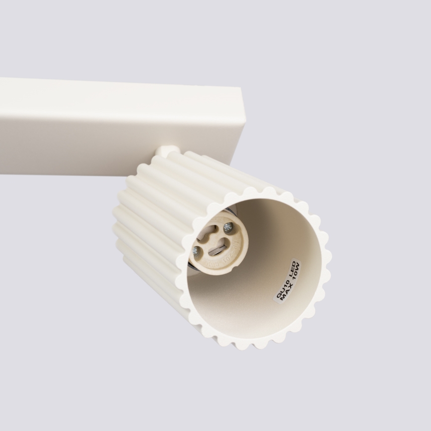 Brilagi - LED taškinis šviestuvas CRESTO 3xGU10/10W/230V kreminis