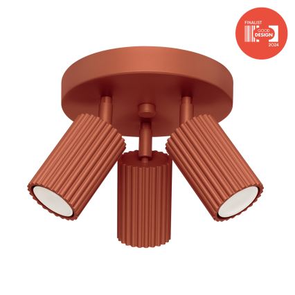 BRILAGI - LED taškinis šviestuvas CRESTO 3xGU10/10W/230V oranžinis