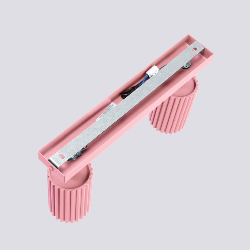 Brilagi - LED taškinis šviestuvas CRESTO 3xGU10/10W/230V rožinis