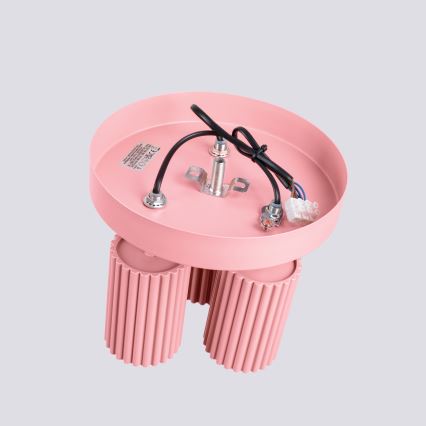 Brilagi - LED taškinis šviestuvas CRESTO 3xGU10/10W/230V rožinis