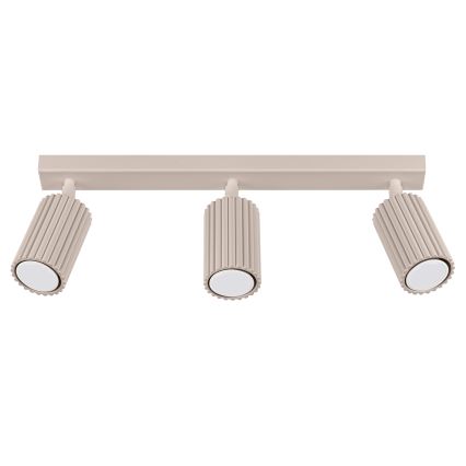 Brilagi - LED taškinis šviestuvas CRESTO 3xGU10/10W/230V taupe