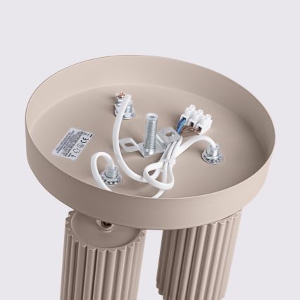 Brilagi - LED taškinis šviestuvas CRESTO 3xGU10/10W/230V taupe