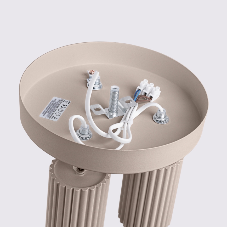 Brilagi - LED taškinis šviestuvas CRESTO 3xGU10/10W/230V taupe