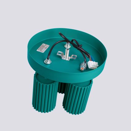 Brilagi - LED taškinis šviestuvas CRESTO 3xGU10/10W/230V turkio spalvos