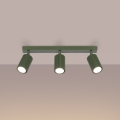 Brilagi - LED taškinis šviestuvas CRESTO 3xGU10/10W/230V žalias