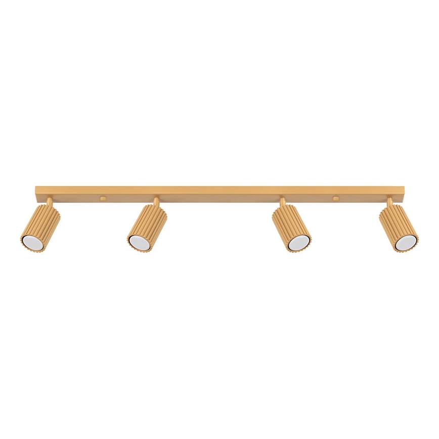 Brilagi - LED taškinis šviestuvas CRESTO 4xGU10/10W/230V auksinis