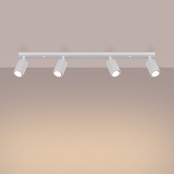 Brilagi - LED taškinis šviestuvas CRESTO 4xGU10/10W/230V baltas