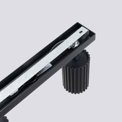 Brilagi - LED taškinis šviestuvas CRESTO 4xGU10/10W/230V juodas