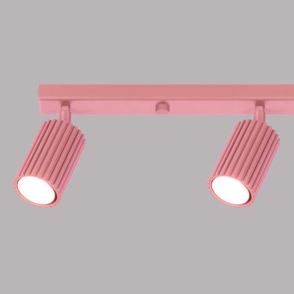 Brilagi - LED taškinis šviestuvas CRESTO 4xGU10/10W/230V rožinė