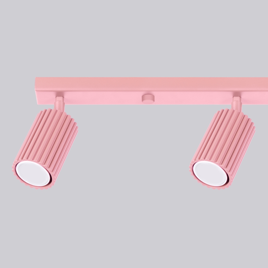 Brilagi - LED taškinis šviestuvas CRESTO 4xGU10/10W/230V rožinė