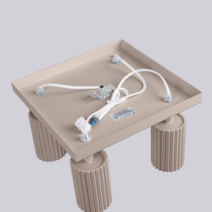 Brilagi - LED taškinis šviestuvas CRESTO 4xGU10/10W/230V rudo-pilkas