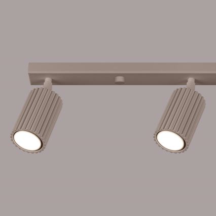 Brilagi - LED taškinis šviestuvas CRESTO 4xGU10/10W/230V taupe