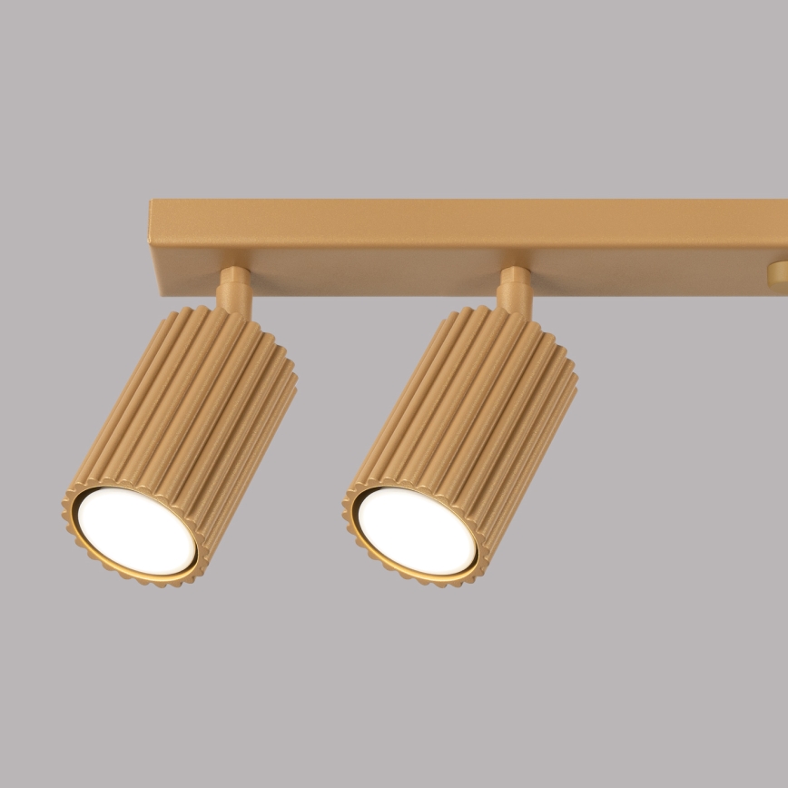 Brilagi - LED taškinis šviestuvas CRESTO 6xGU10/10W/230V auksinės spalvos