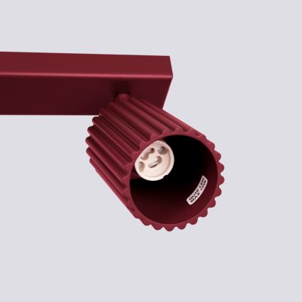 Brilagi - LED taškinis šviestuvas CRESTO 6xGU10/10W/230V bordo