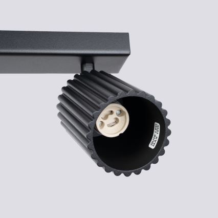 Brilagi - LED taškinis šviestuvas CRESTO 6xGU10/10W/230V juodas