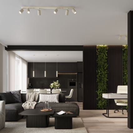 Brilagi - LED taškinis šviestuvas CRESTO 6xGU10/10W/230V kreminis