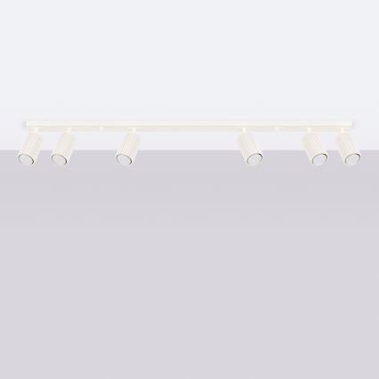 Brilagi - LED taškinis šviestuvas CRESTO 6xGU10/10W/230V kreminis