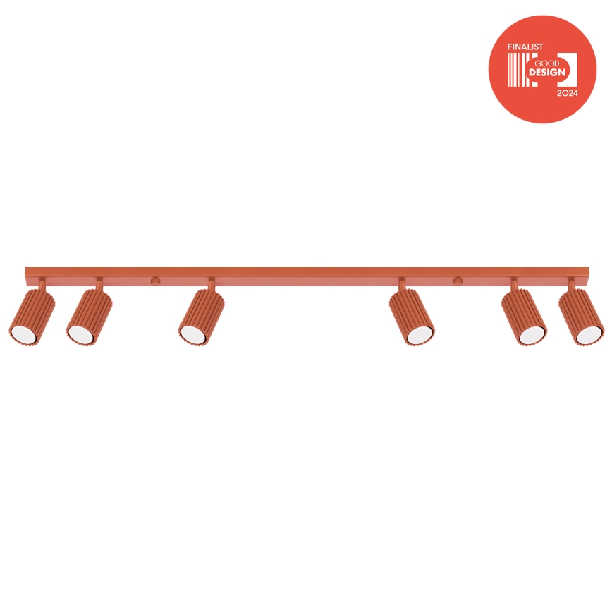 BRILAGI - LED taškinis šviestuvas CRESTO 6xGU10/10W/230V oranžinė