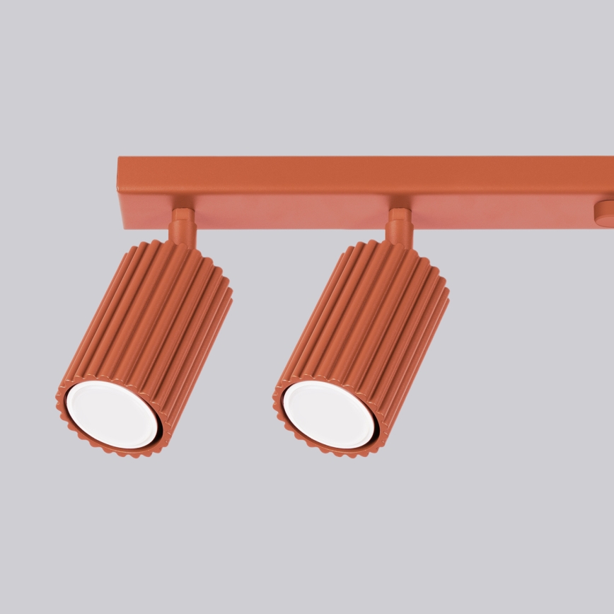 BRILAGI - LED taškinis šviestuvas CRESTO 6xGU10/10W/230V oranžinė