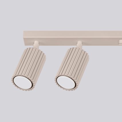 Brilagi - LED taškinis šviestuvas CRESTO 6xGU10/10W/230V smėlio rudos spalvos