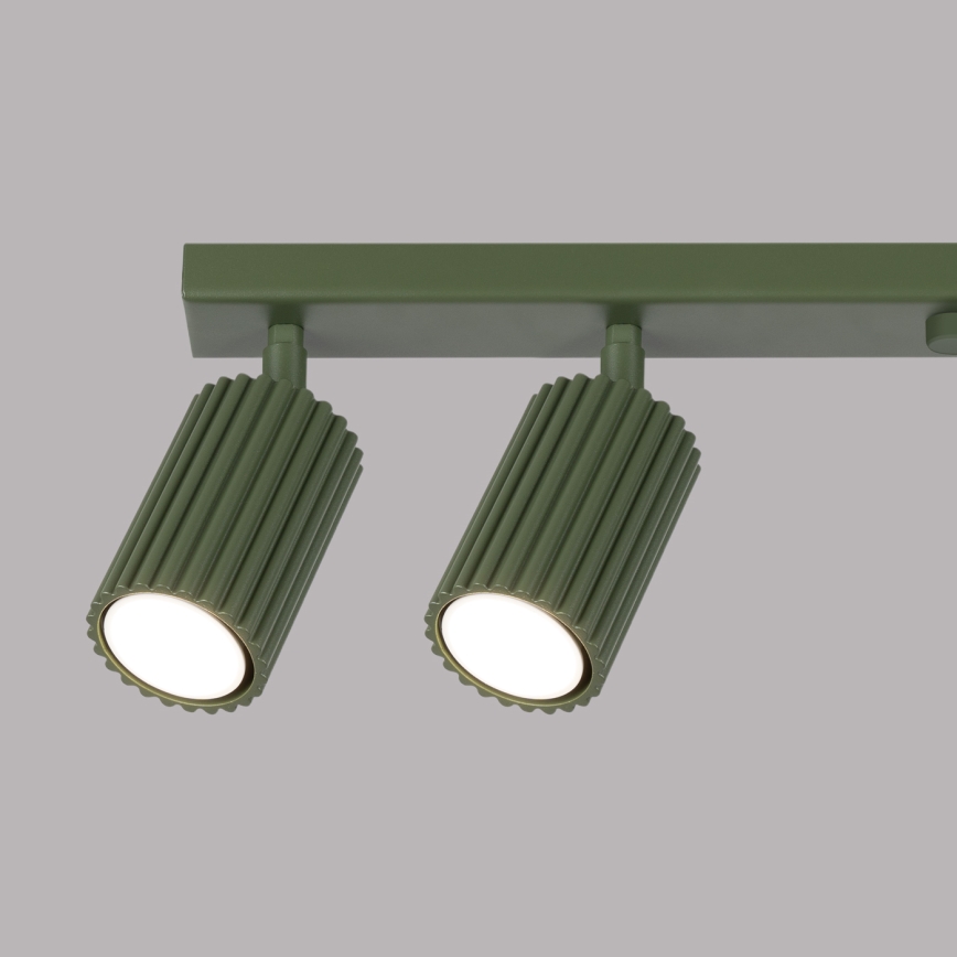 Brilagi - LED taškinis šviestuvas CRESTO 6xGU10/10W/230V žalias