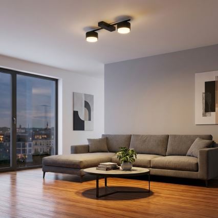 Brilagi - LED taškinis šviestuvas MONO 2xGX53/12W/230V juodas