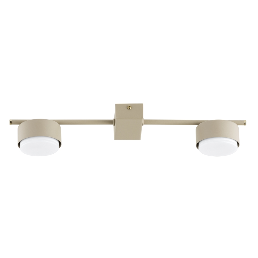 Brilagi - LED taškinis šviestuvas MONO 2xGX53/12W/230V smėlio spalvos