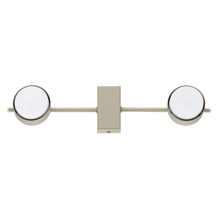 Brilagi - LED taškinis šviestuvas MONO 2xGX53/12W/230V smėlio spalvos