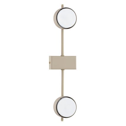Brilagi - LED taškinis šviestuvas MONO 2xGX53/12W/230V smėlio spalvos