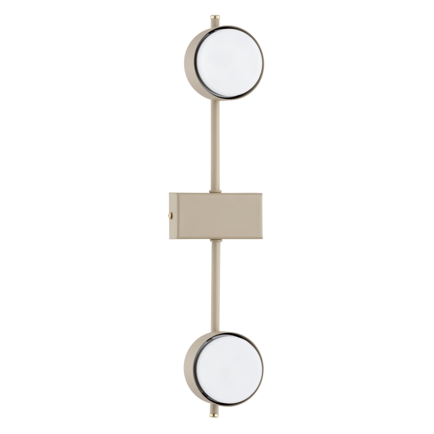 Brilagi - LED taškinis šviestuvas MONO 2xGX53/12W/230V smėlio spalvos