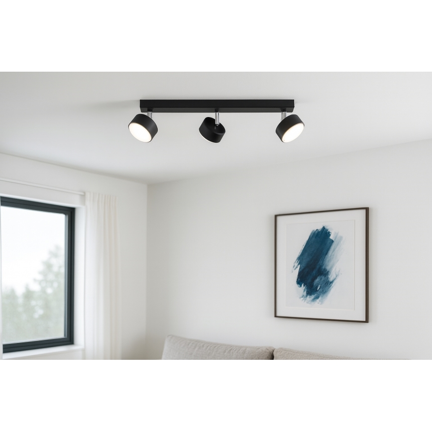 Brilagi - LED taškinis šviestuvas MONO 3xGX53/30W/230V juodas