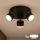 Brilagi - LED taškinis šviestuvas MONO 3xGX53/30W/230V juodas