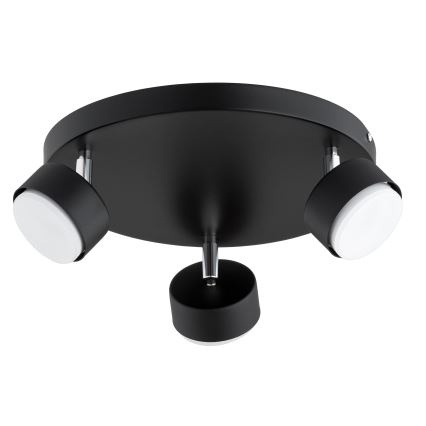 Brilagi - LED taškinis šviestuvas MONO 3xGX53/30W/230V juodas