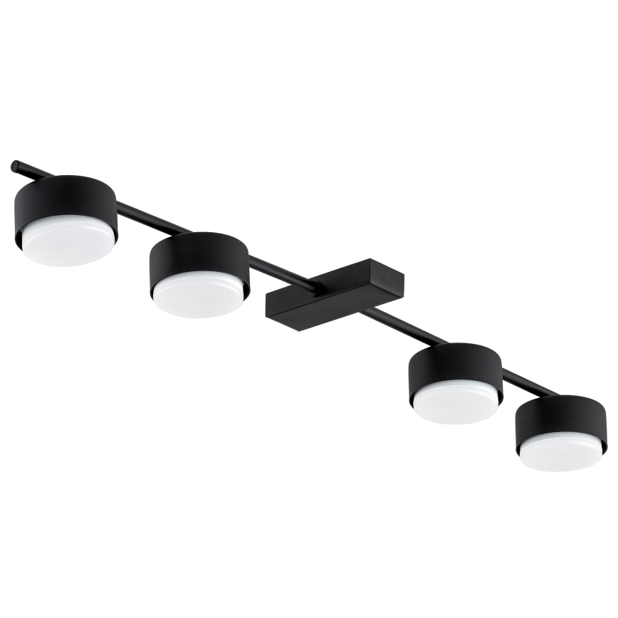Brilagi - LED taškinis šviestuvas MONO 4xGX53/12W/230V juodas