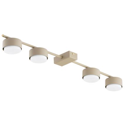 Brilagi - LED taškinis šviestuvas MONO 4xGX53/12W/230V smėlio spalvos
