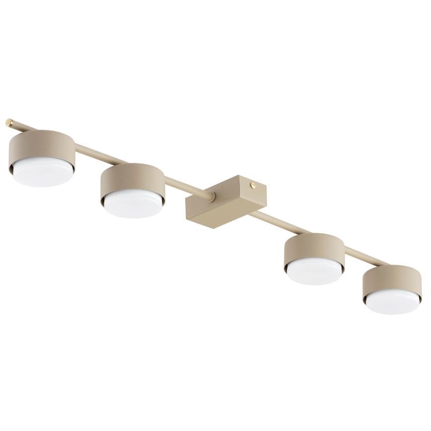 Brilagi - LED taškinis šviestuvas MONO 4xGX53/12W/230V smėlio spalvos