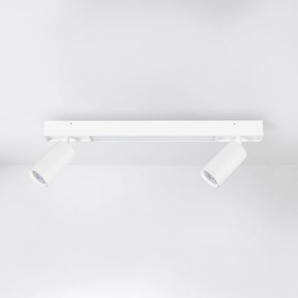 Brilagi - LED taškinis šviestuvas SELE 2xGU10/30W/230V + LED/15W baltas