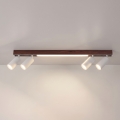 BRILAGI - LED Taškinis šviestuvas SELE 4xGU10/30W/230V + LED/20W balta/vyšnių dekoras