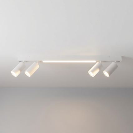 Brilagi - LED taškinis šviestuvas SELE 4xGU10/30W/230V + LED/20W baltas