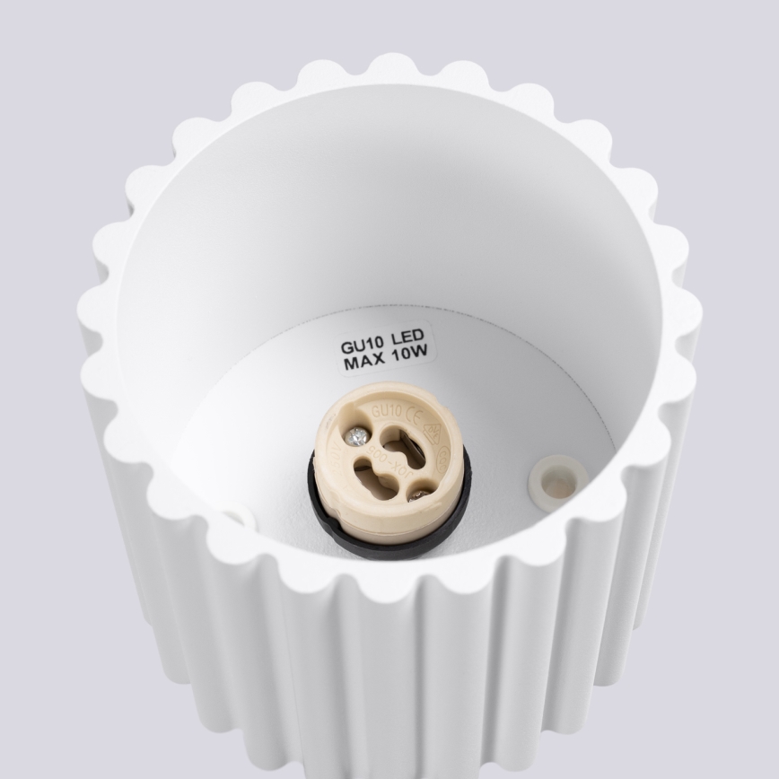 Brilagi - LED taškinis šviestuvas SFERA 1xGU10/10W/230V, skersmuo 10 cm, balta