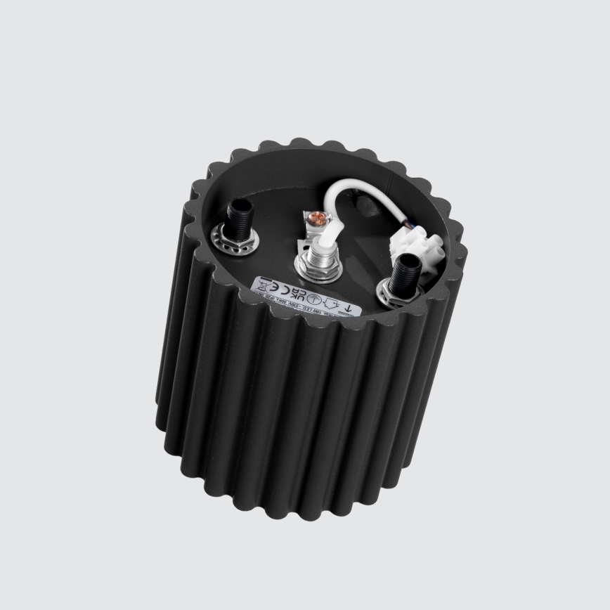 Brilagi - LED taškinis šviestuvas SFERA 1xGU10/10W/230V skersmuo 10 cm juodas