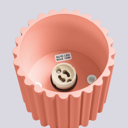 Brilagi - LED taškinis šviestuvas SFERA 1xGU10/10W/230V, skersmuo 10 cm, rožinis