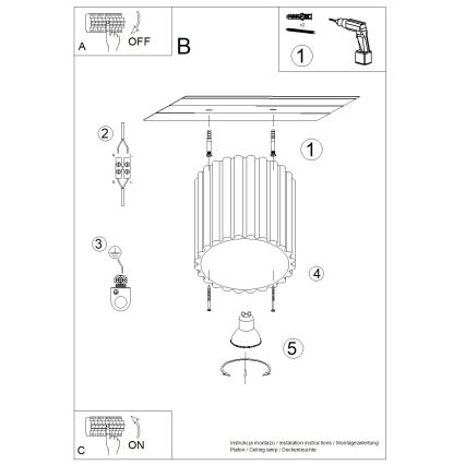 Brilagi - LED taškinis šviestuvas SFERA 1xGU10/10W/230V Ø 10 cm burgundiškas