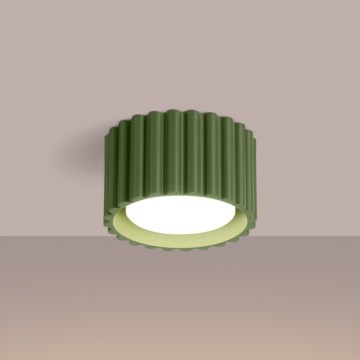 Brilagi - LED taškinis šviestuvas SFERA 1xGX53/30W/230V, skersmuo 10 cm, žalias