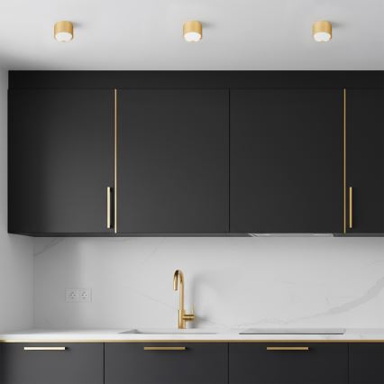 BRILAGI - LED taškinis šviestuvas SMOOTH 1xGX53/15W/230V 60x82 mm aukso spalvos
