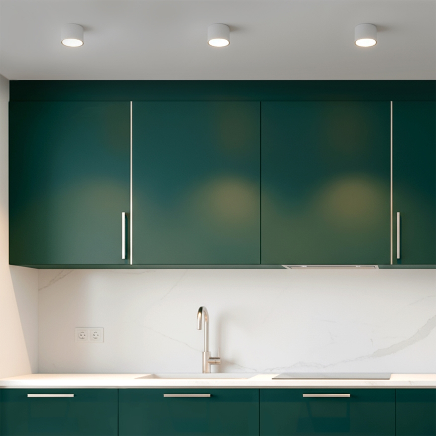 BRILAGI - LED taškinis šviestuvas SMOOTH 1xGX53/15W/230V 60x82 mm baltas