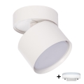 BRILAGI - LED taškinis šviestuvas SMOOTH TILTY 1xGX53/15W/230V baltas