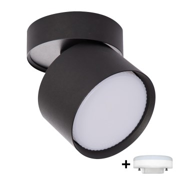 BRILAGI - LED taškinis šviestuvas SMOOTH TILTY 1xGX53/15W/230V juoda