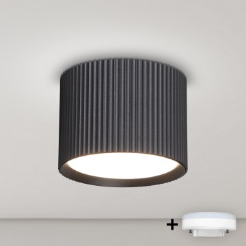 Brilagi - LED taškinis šviestuvas STRIPY 1xGX53/15W/230V juodas